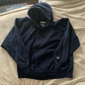 Champion Reverse Weave Mens 2XL XXL Hoodie Sweatshirt